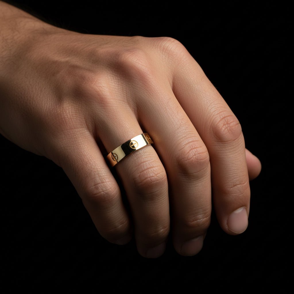 Bague Alliance CARTIER "Love" en or jaune - Castafiore