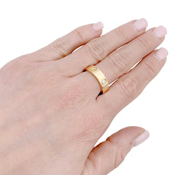 Bague Alliance CARTIER "Love" en or jaune et diamants - Castafiore