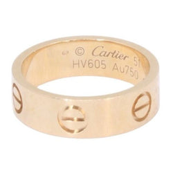 Bague Alliance CARTIER "Love" en or rose - Castafiore