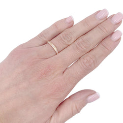 Bague Alliance CARTIER "Love" en or rose et diamants - Castafiore