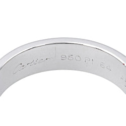 Bague Alliance CARTIER "Love" en platine - Castafiore