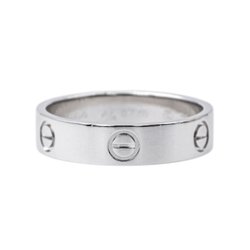 Bague Alliance CARTIER "Love" en platine - Castafiore