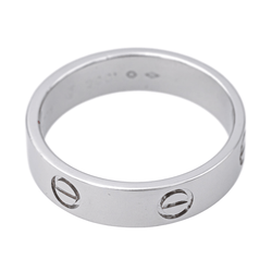Bague Alliance CARTIER "Love" en platine - Castafiore