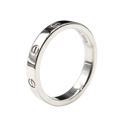 Bague Alliance CARTIER Love PM en or blanc