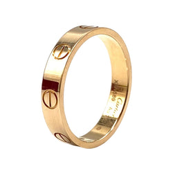 Bague Alliance CARTIER "Love" PM en or jaune - Castafiore