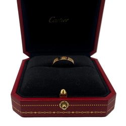 Bague Alliance CARTIER "Love" PM en or jaune - Castafiore