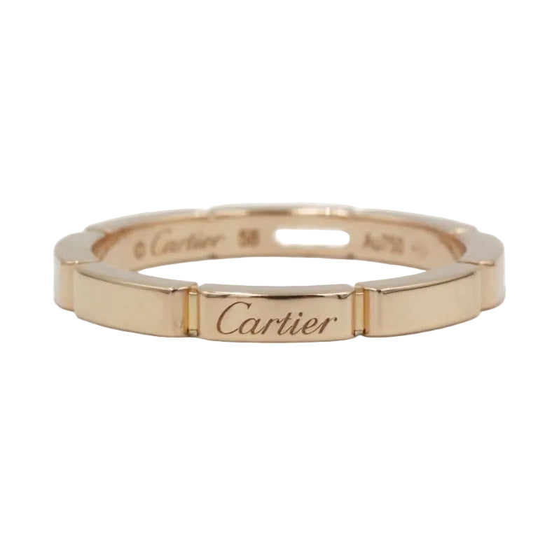 Bague Alliance CARTIER "Maillon Panthère" en or rose - Castafiore