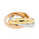 Bague Alliance CARTIER, "Must Trinity" en Or tricolores - Castafiore