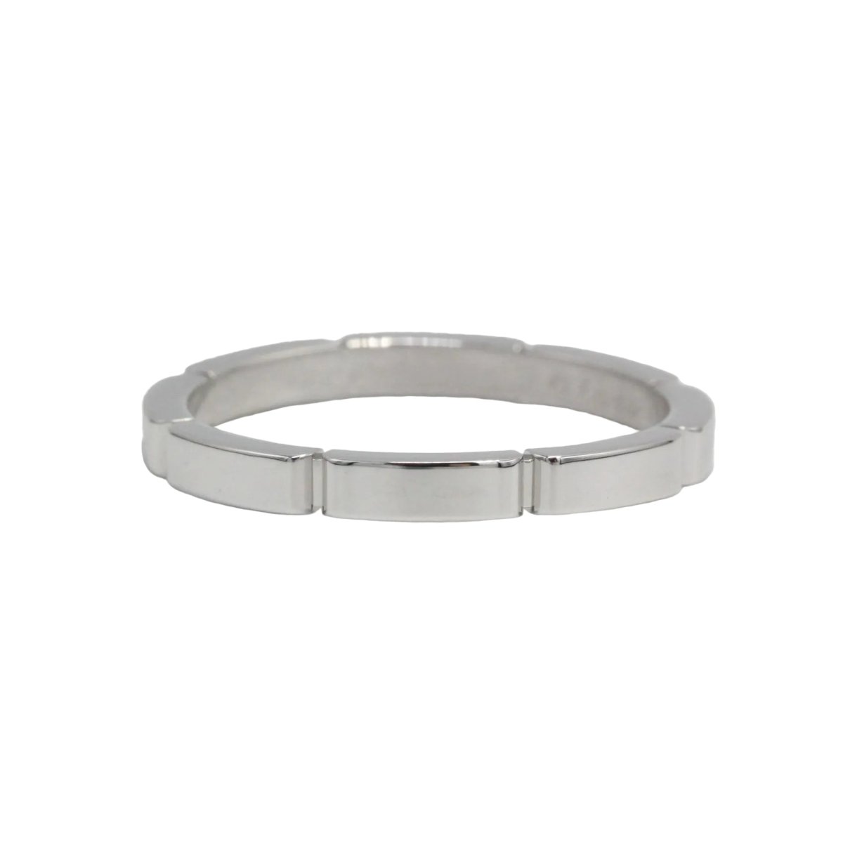 Bague Alliance CARTIER "Panthère" en or blanc - Castafiore