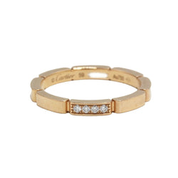 Bague Alliance CARTIER "Panthère" en or rose et diamants - Castafiore