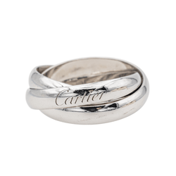Bague Alliance CARTIER "Trinity" en or blanc - Castafiore