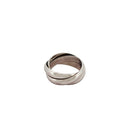 Bague Alliance CARTIER "Trinity" en or blanc - Castafiore