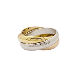 Ring Cartier, "Trinity", 3-tone gold.