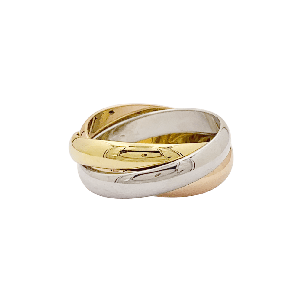 Ring Cartier, "Trinity", 3-tone gold.