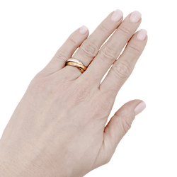 Ring Cartier, "Trinity", 3-tone gold.