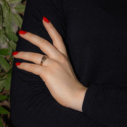 Bague Alliance CARTIER "Trinity" en or rose - Castafiore