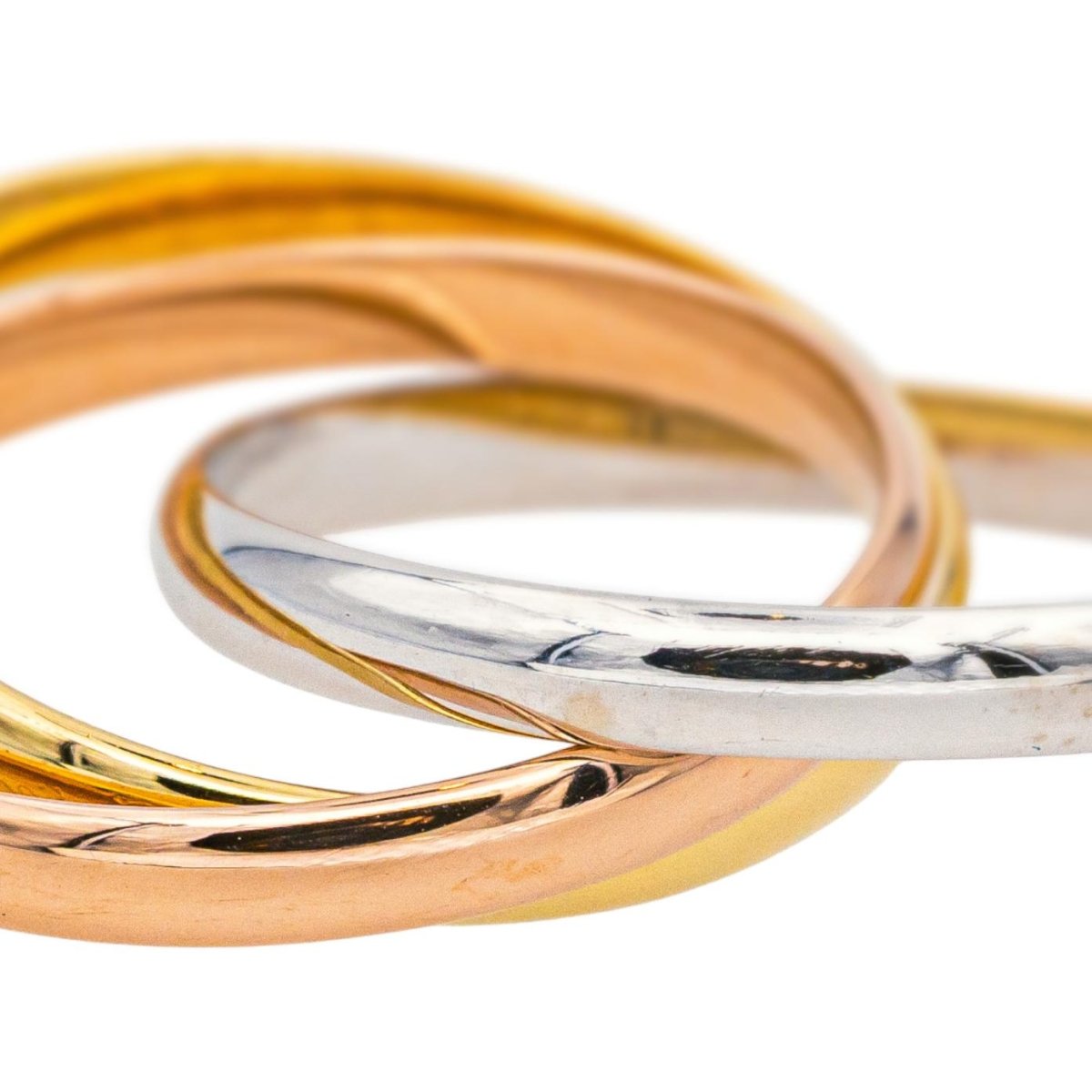 Bague Alliance CARTIER "Trinity" en or rose - Castafiore