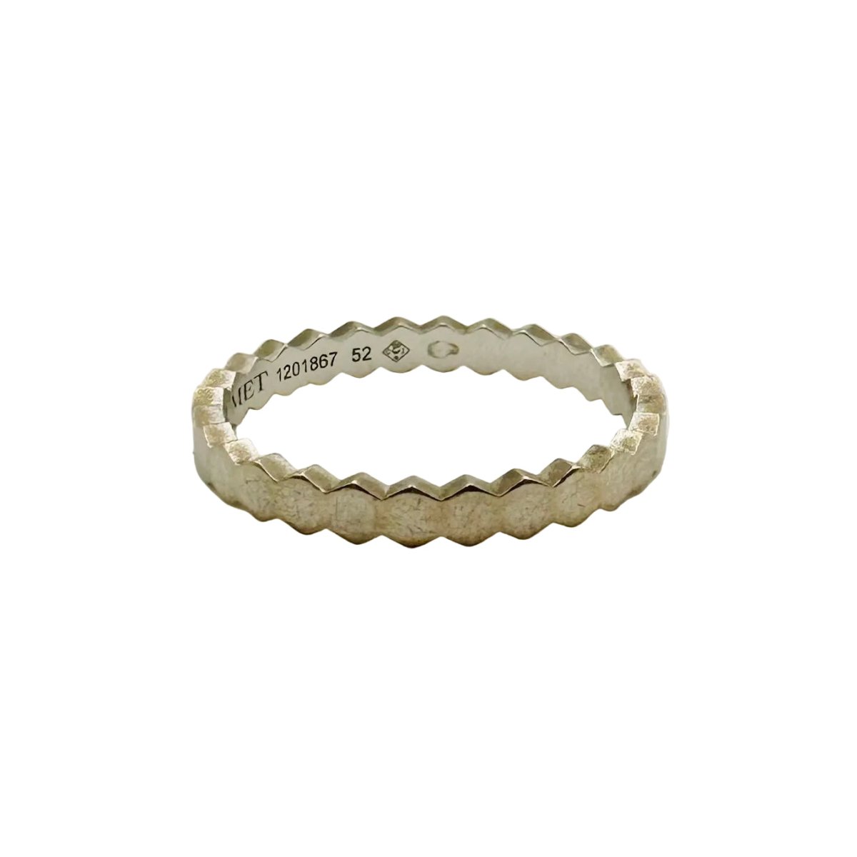 Bague Alliance CHAUMET "Bee" en or blanc - Castafiore