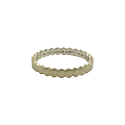 Bague Alliance CHAUMET "Bee" en or blanc - Castafiore