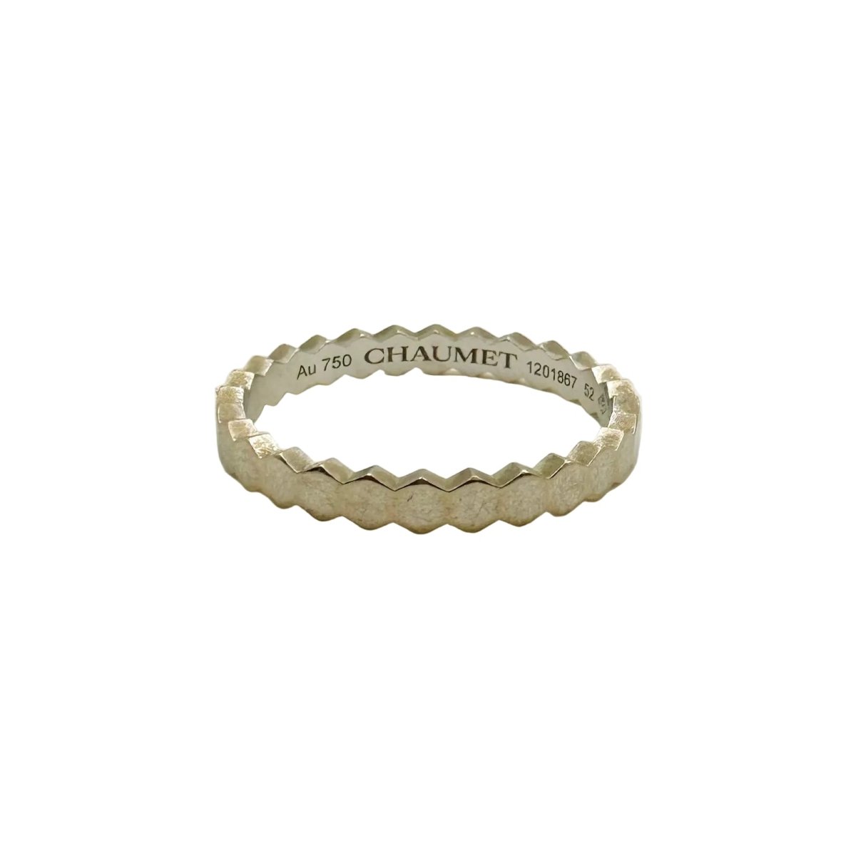 Bague Alliance CHAUMET "Bee" en or blanc - Castafiore