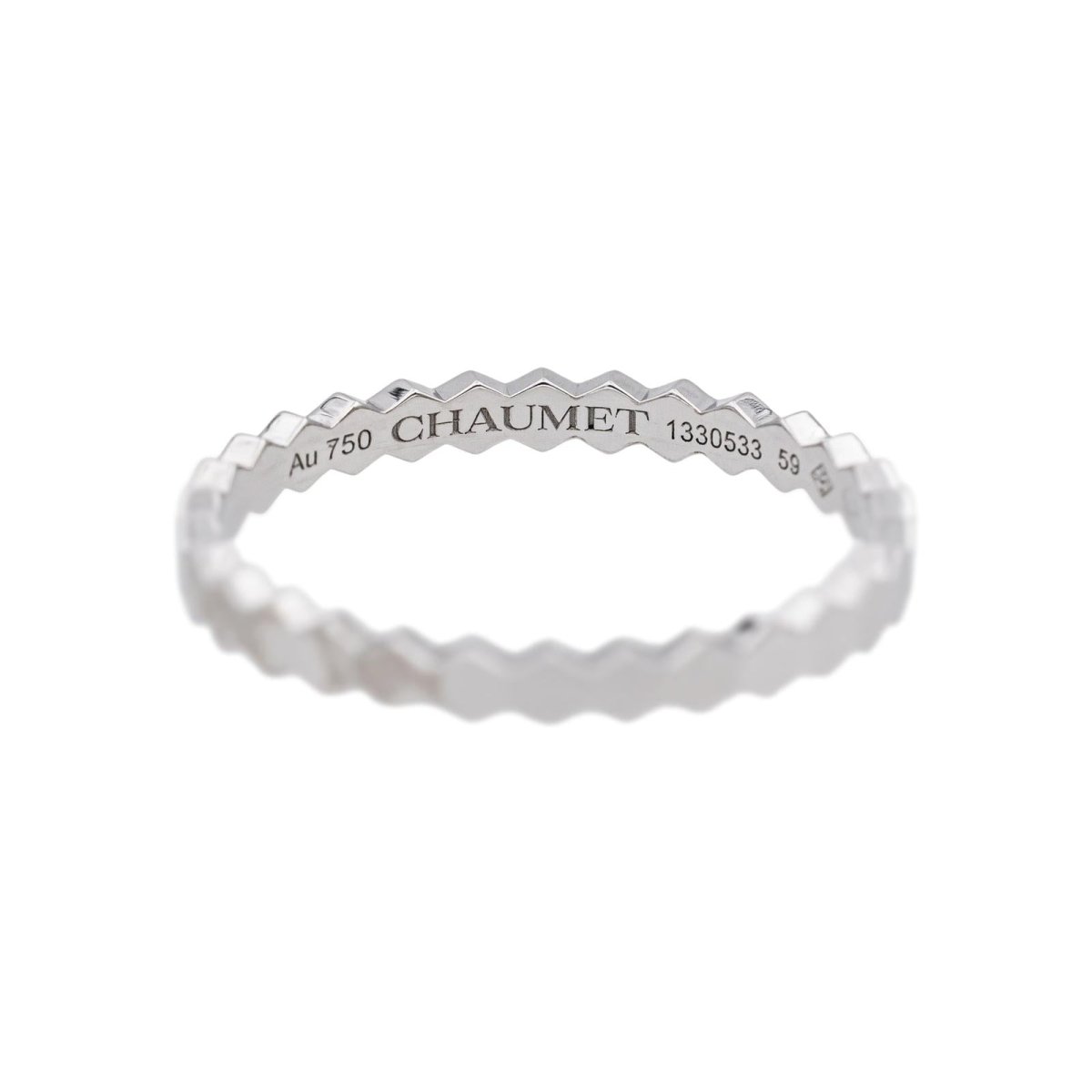 Bague Alliance CHAUMET "Bee My Love" en or blanc - Castafiore