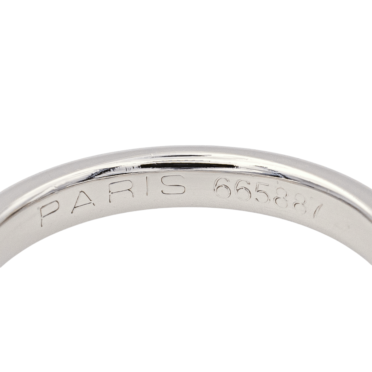 Bague Alliance CHAUMET "Les Éternelles de Chaumet" en platine et diamant - Castafiore