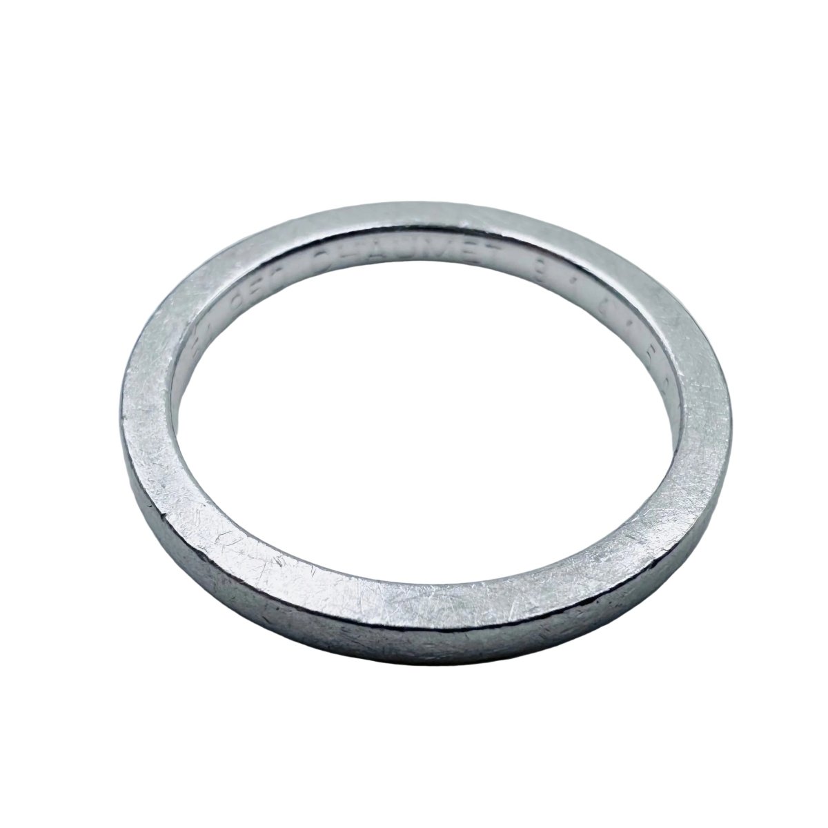 Bague Alliance CHAUMET "Les Éternelles" en platine et diamant - Castafiore