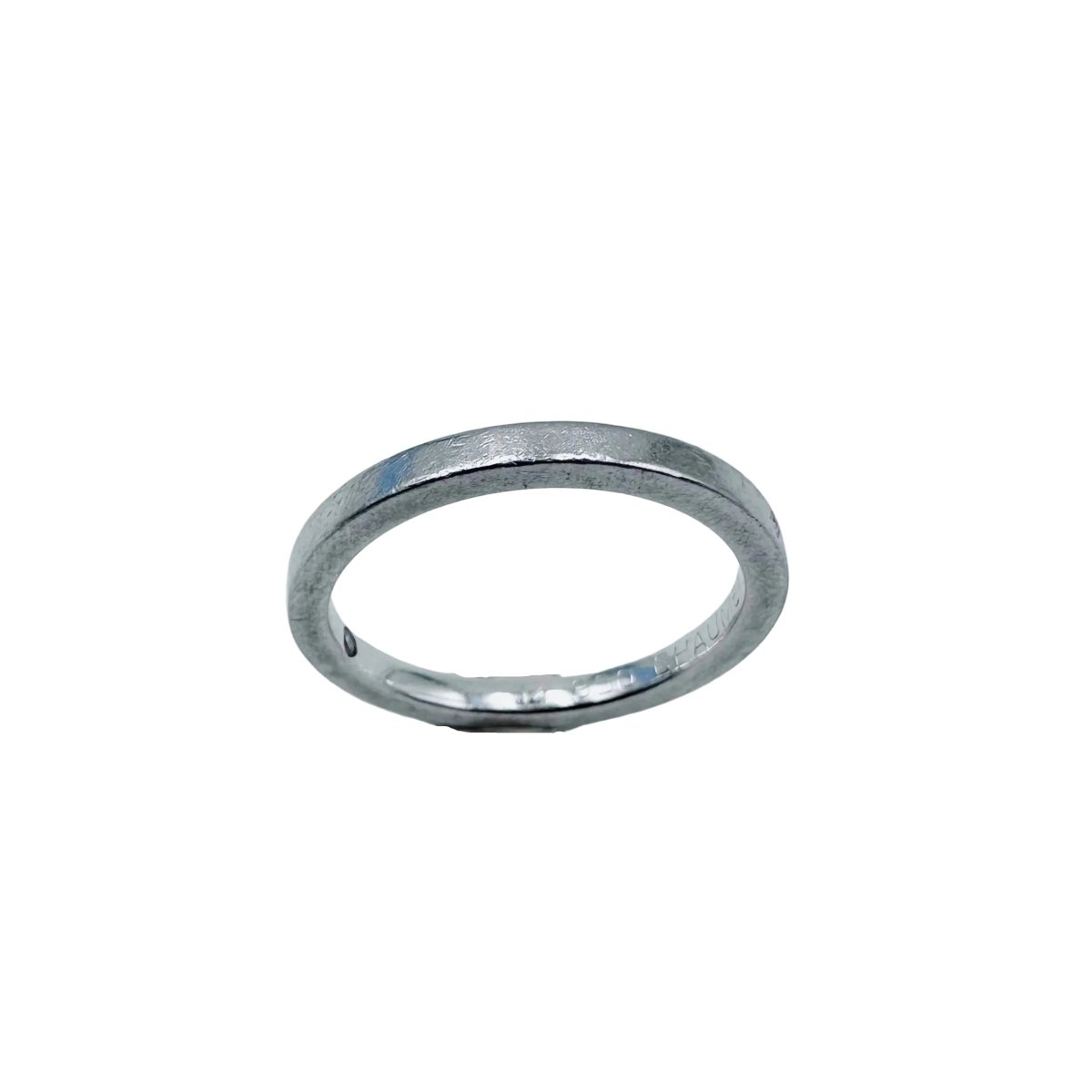Bague Alliance CHAUMET "Les Éternelles" en platine et diamant - Castafiore