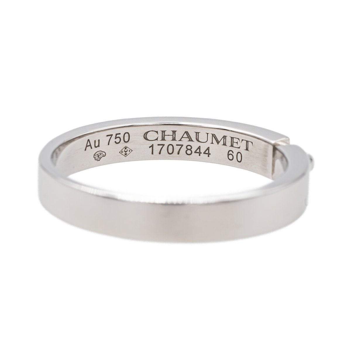 Bague Alliance CHAUMET "Liens évidence" en or blanc - Castafiore