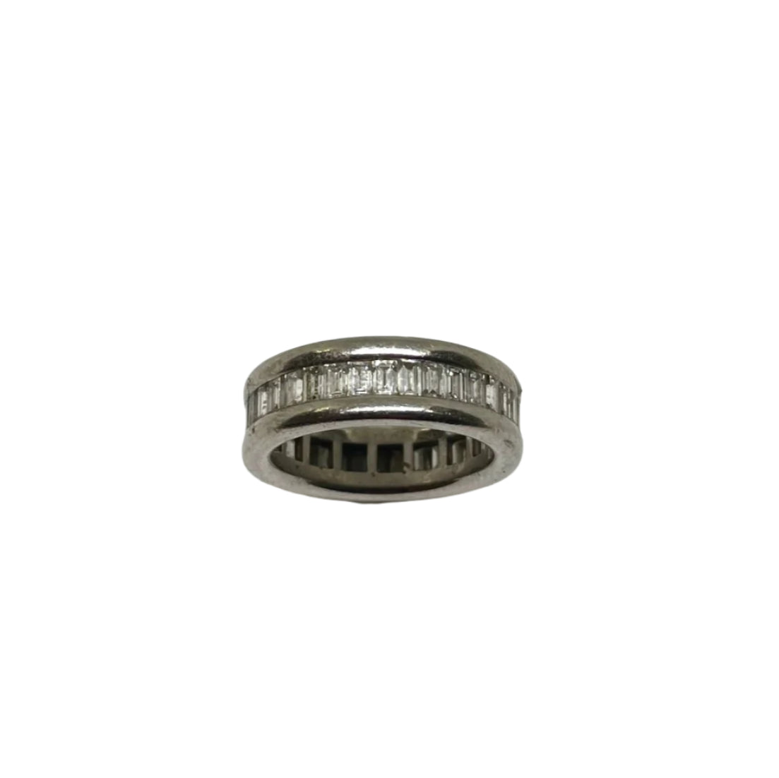 Bague, alliance diamants tour complet 1,44cts - Castafiore