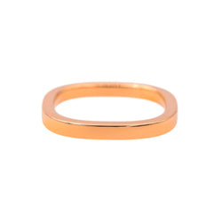 Bague Alliance DINH VAN "Carré" en or rose - Castafiore
