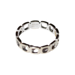 Bague Alliance DINH VAN "Impression Domino" en or blanc et diamants - Castafiore