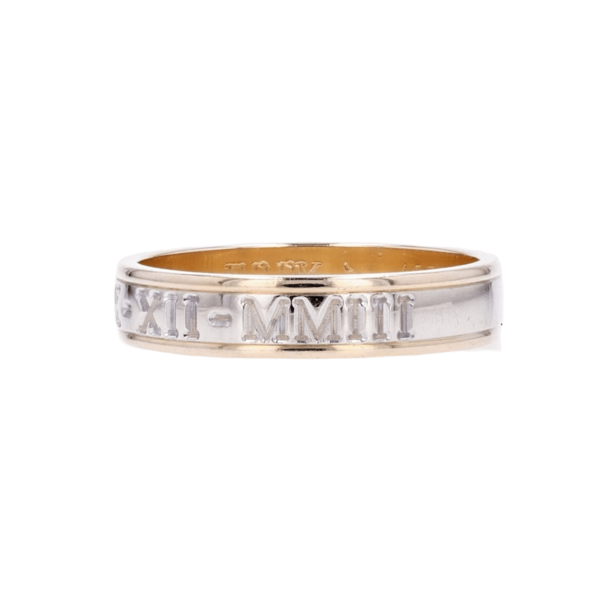 Bague Alliance en jaune et or blanc - Castafiore