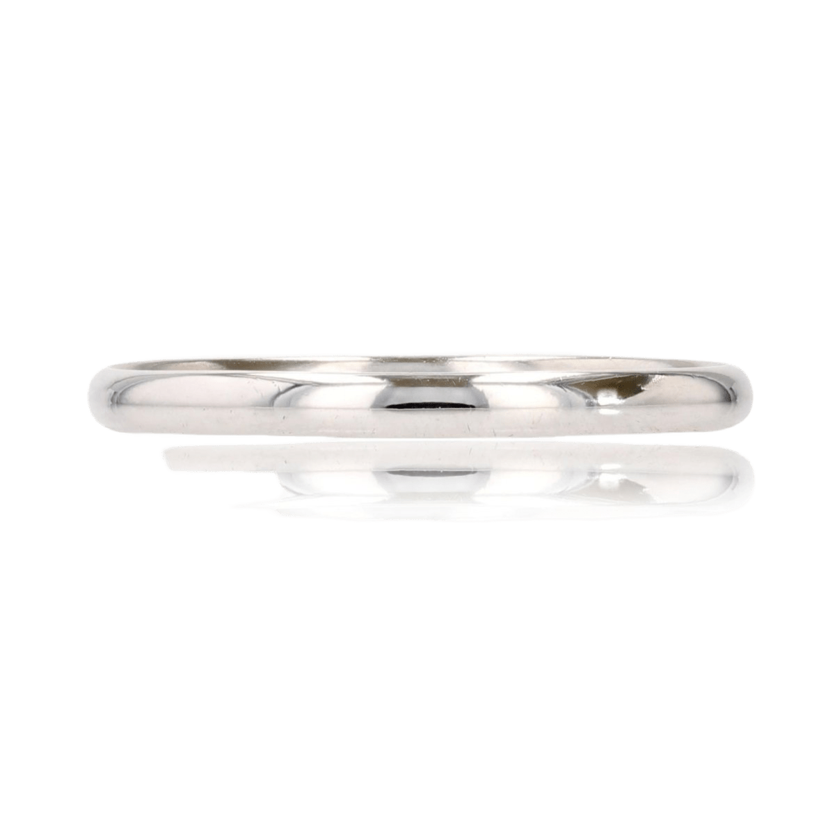 Bague Alliance en or blanc - Castafiore