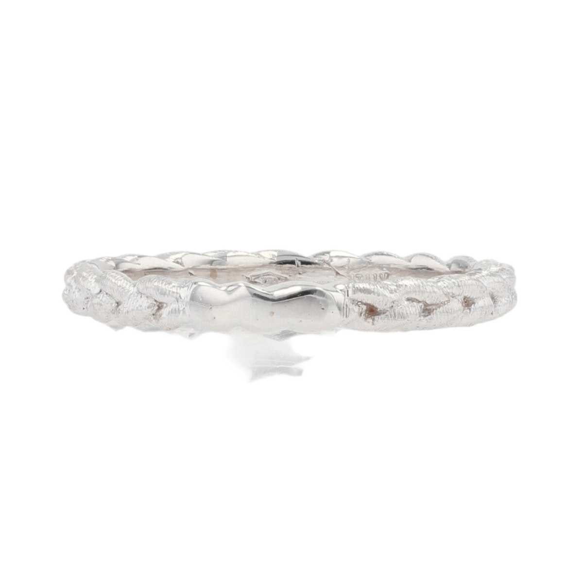Bague Alliance en or blanc - Castafiore