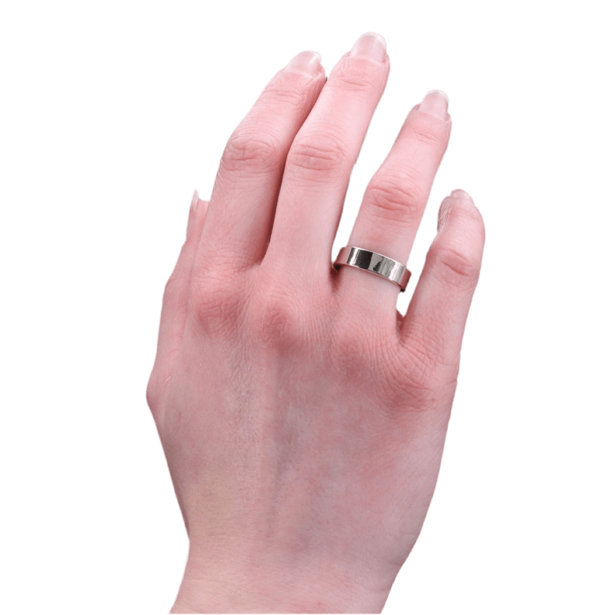 Bague Alliance en or blanc - Castafiore