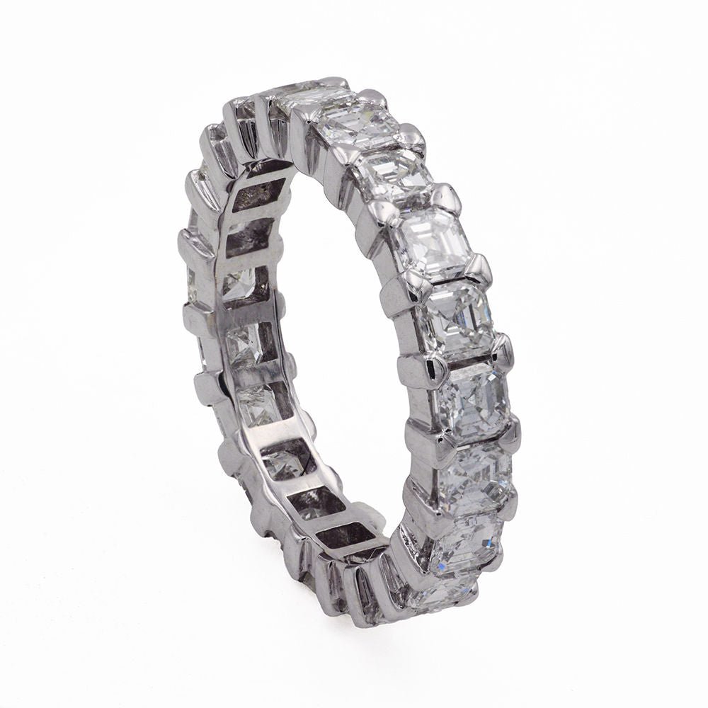 Bague Alliance en or blanc et diamant - Castafiore