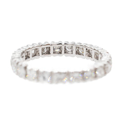 Bague Alliance en or blanc et diamant - Castafiore