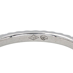 Bague Alliance en or blanc et diamant - Castafiore