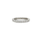 Bague Alliance en or blanc et diamants - Castafiore