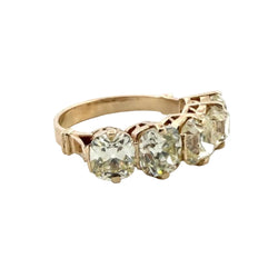 Bague Alliance en or blanc et diamants - Castafiore