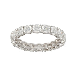 Bague Alliance en or blanc et diamants - Castafiore