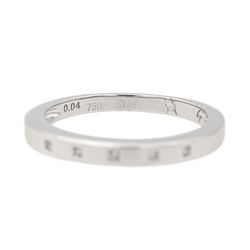 Bague Alliance en or blanc et diamants - Castafiore