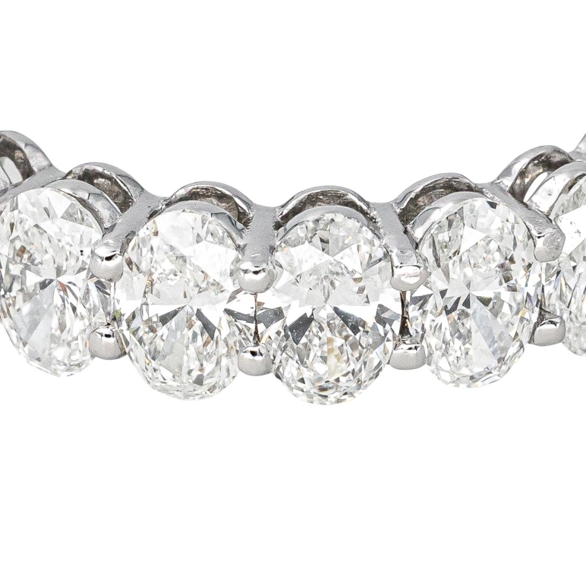 Bague Alliance en or blanc et diamants - Castafiore