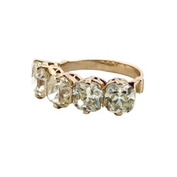 Bague Alliance en or blanc et diamants - Castafiore
