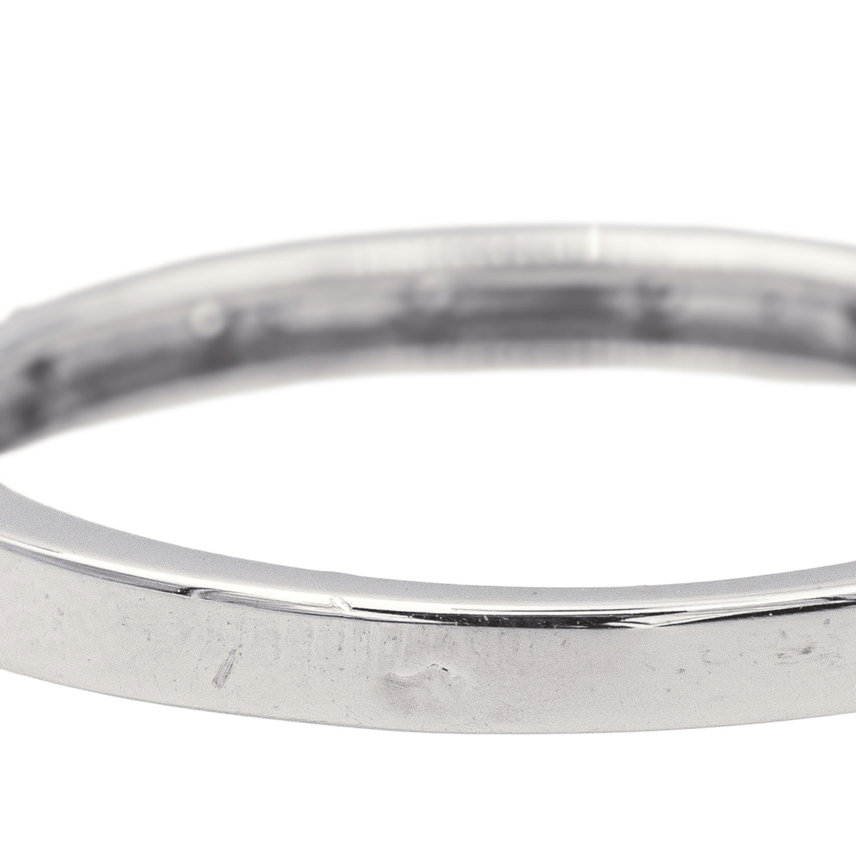 Bague Alliance en or blanc et diamants - Castafiore