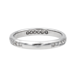 Bague Alliance en or blanc et diamants - Castafiore