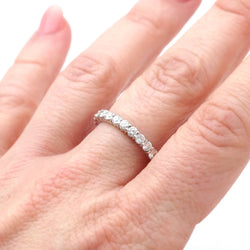 Bague Alliance en or blanc et diamants - Castafiore