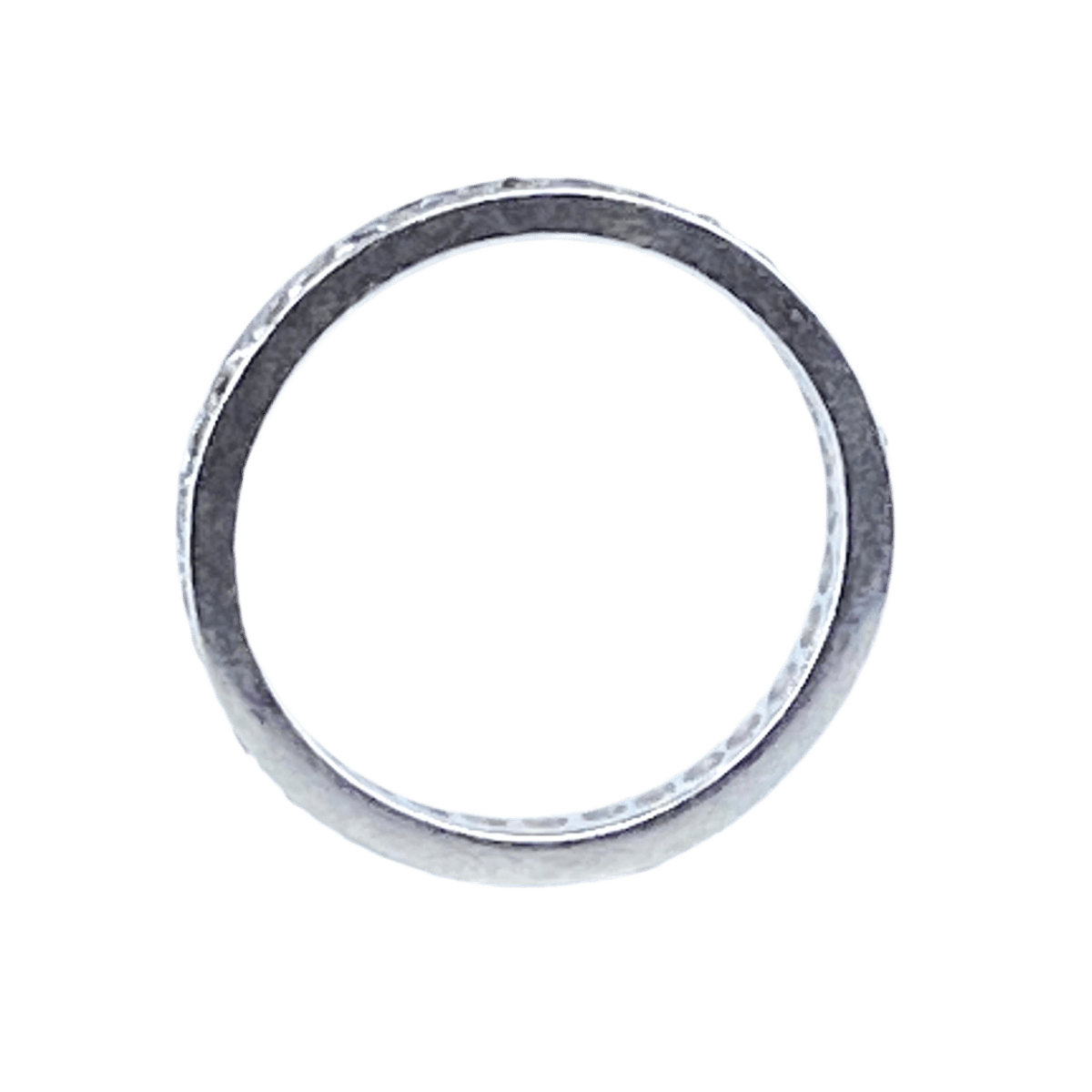 Bague Alliance en or blanc et diamants - Castafiore