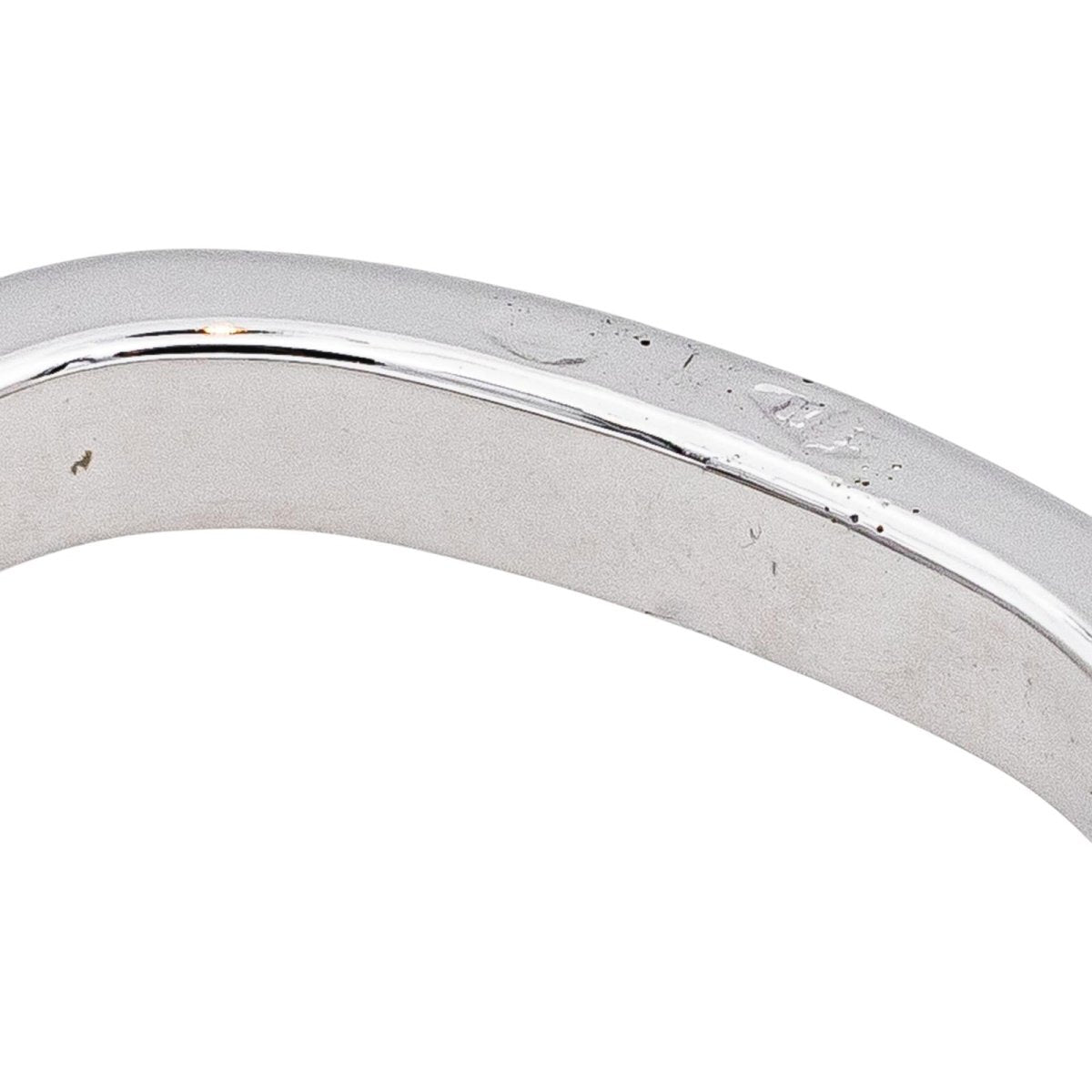 Ring White gold half wedding ring diamond